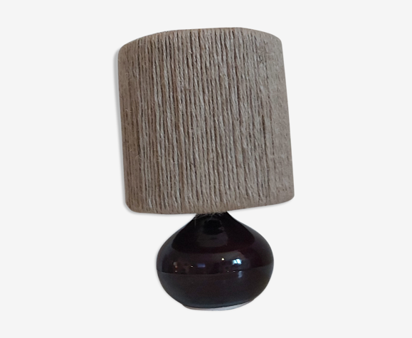 Lampe en céramique vintage