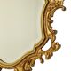 Gilded Deknudt Rococo Style Mirror Crested Mirror Acanthus 81cm