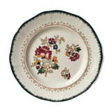Flat plate décor Shanghai Longwy France