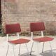 Pair of modernist chairs by Felix Diller, Germany 1950s