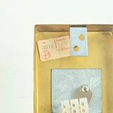 Scandinavian Glass & Brass Leaf Wall Lamp - C.Fagerlund for Orrefors, 1960s