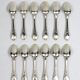 Christofle — 12 “Marly” silver-plated teaspoons, in their case