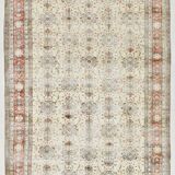 8x11 All-Over Floral Pattern Vintage Persian Rug, 231x345Cm