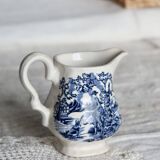 Vintage milk jug in English porcelain The Hunter by Myott