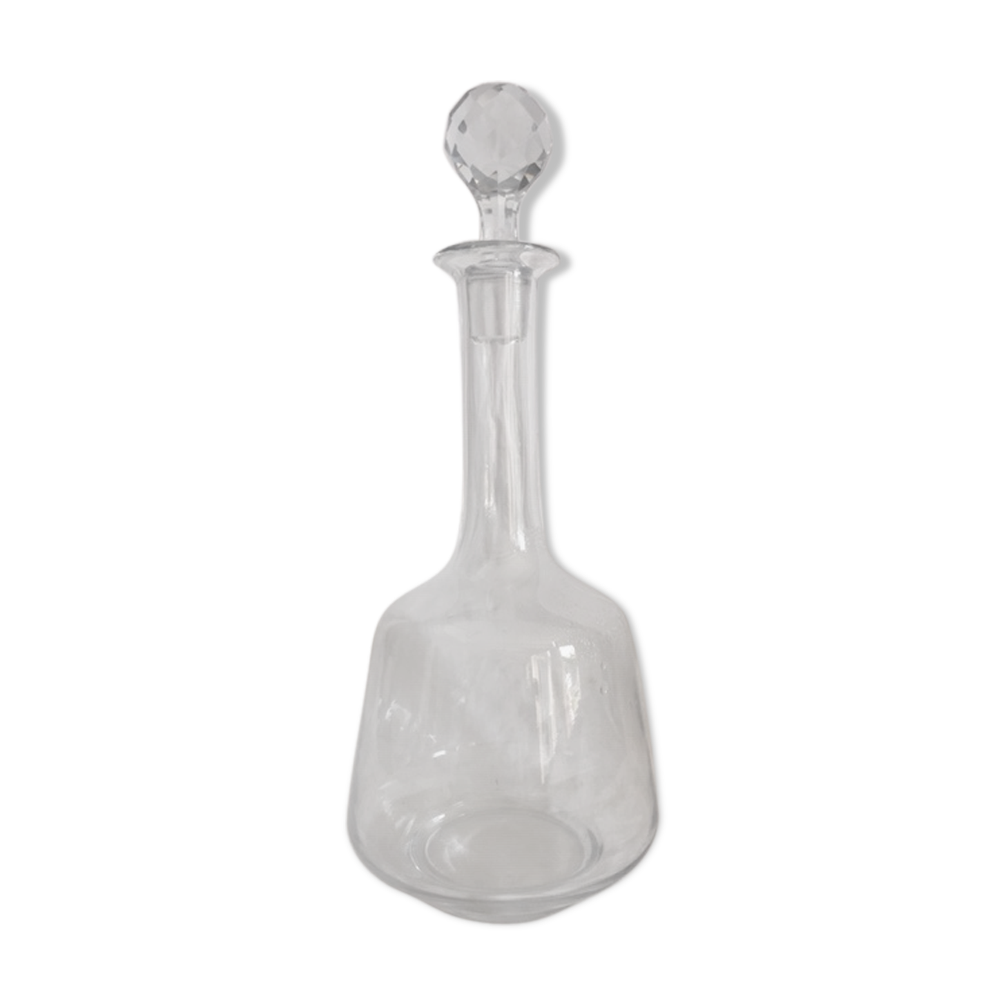 Carafe a vin crystal faceted cap