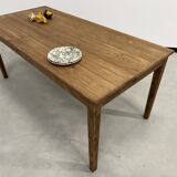 Pine farm table, spindle legs