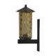 Metal and blown glass sconce from the 1950s