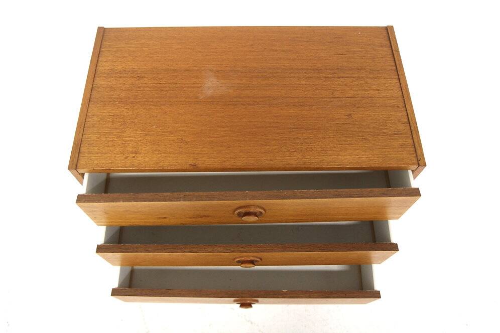 Scandinavian teak chest of drawers, Sweden, 1960