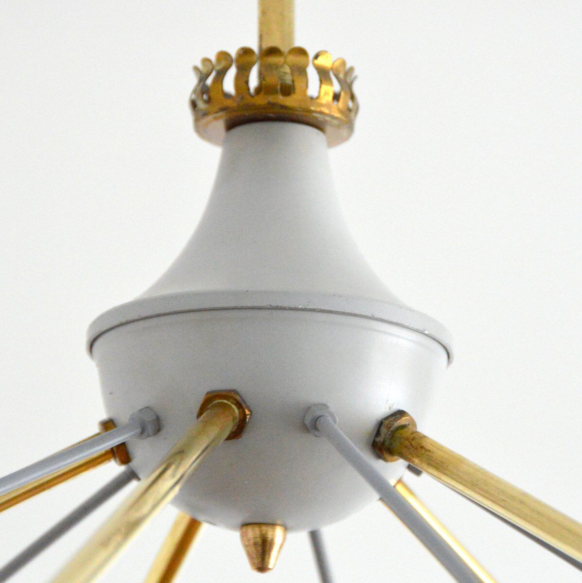 Lustre Spoutnik / Space age / Design Italien 1950s