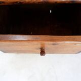 18th Century Spanish Chestnut Wood Side Table