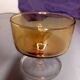 Serie de 12 coupes en verre vintage
