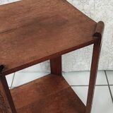 Pedestal table art deco side cabinet