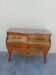 Commode Louis XV en marqueterie bois de rose