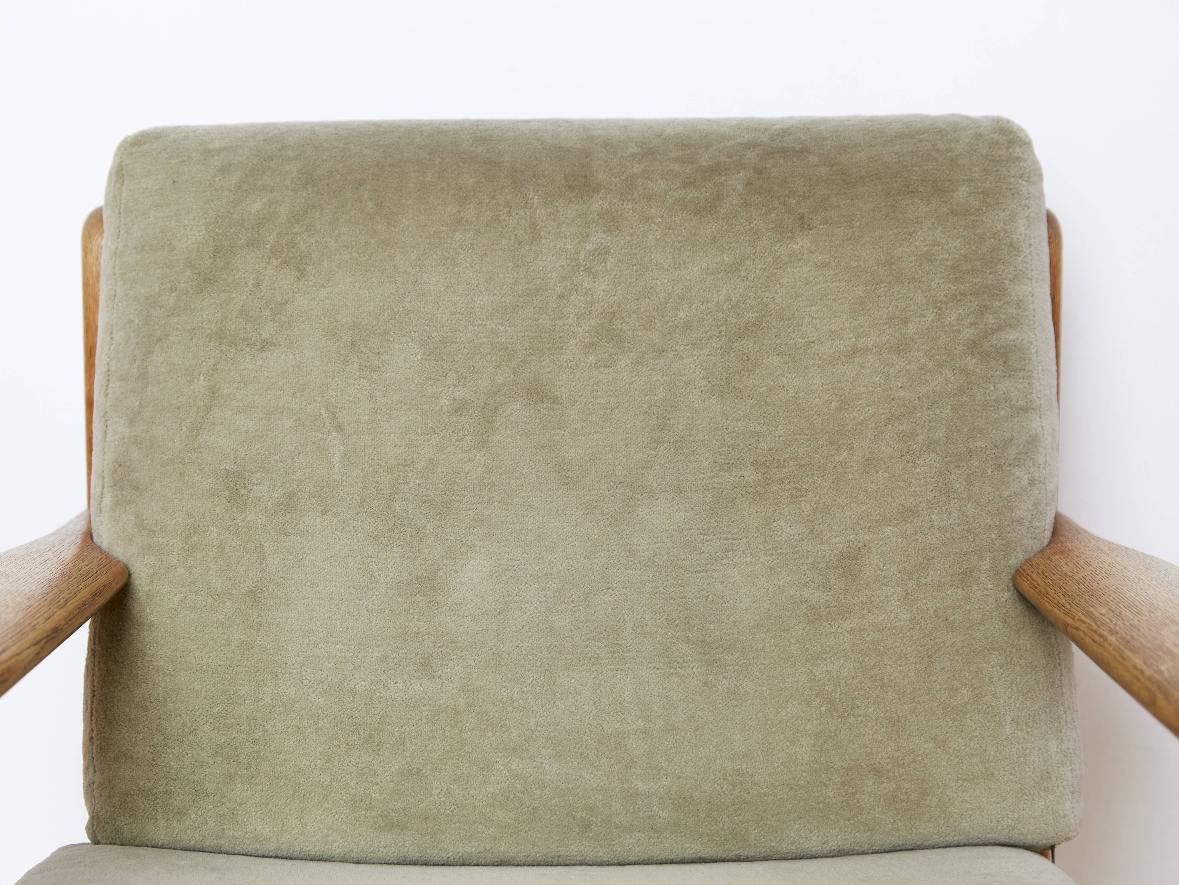 Fauteuil Poul M.Volther en chêne n°390 pour Frem Rojle