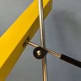 Lampe de bureau fluorescente vintage jaune