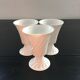 Set of 3 porcelain coffee bowls