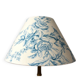 Toile de Jouy floral lampshade