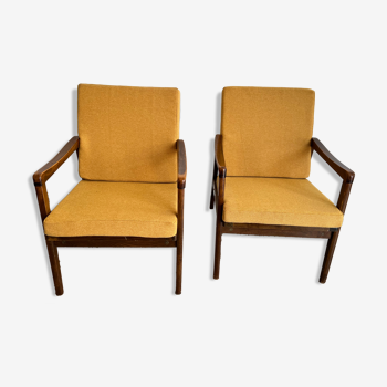 Pair of Scandinavian style armchairs