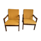 Paire de fauteuils style scandinave