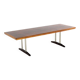 Rosewood / walnut coffee table 'Drachten' - mid century modern