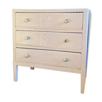 Commode 50s powder pink