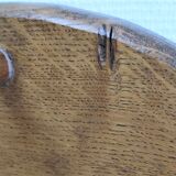 Pair of tripod stools feet solid wood solid wood vintage design