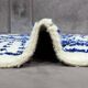 Tapis Azilal Bleu et Blanc - 300 x 193 cm