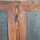 Armoire vintage en bois, 4 portes, style vestiaire