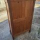 Empire secretary with detached columns in walnut from the 19th century