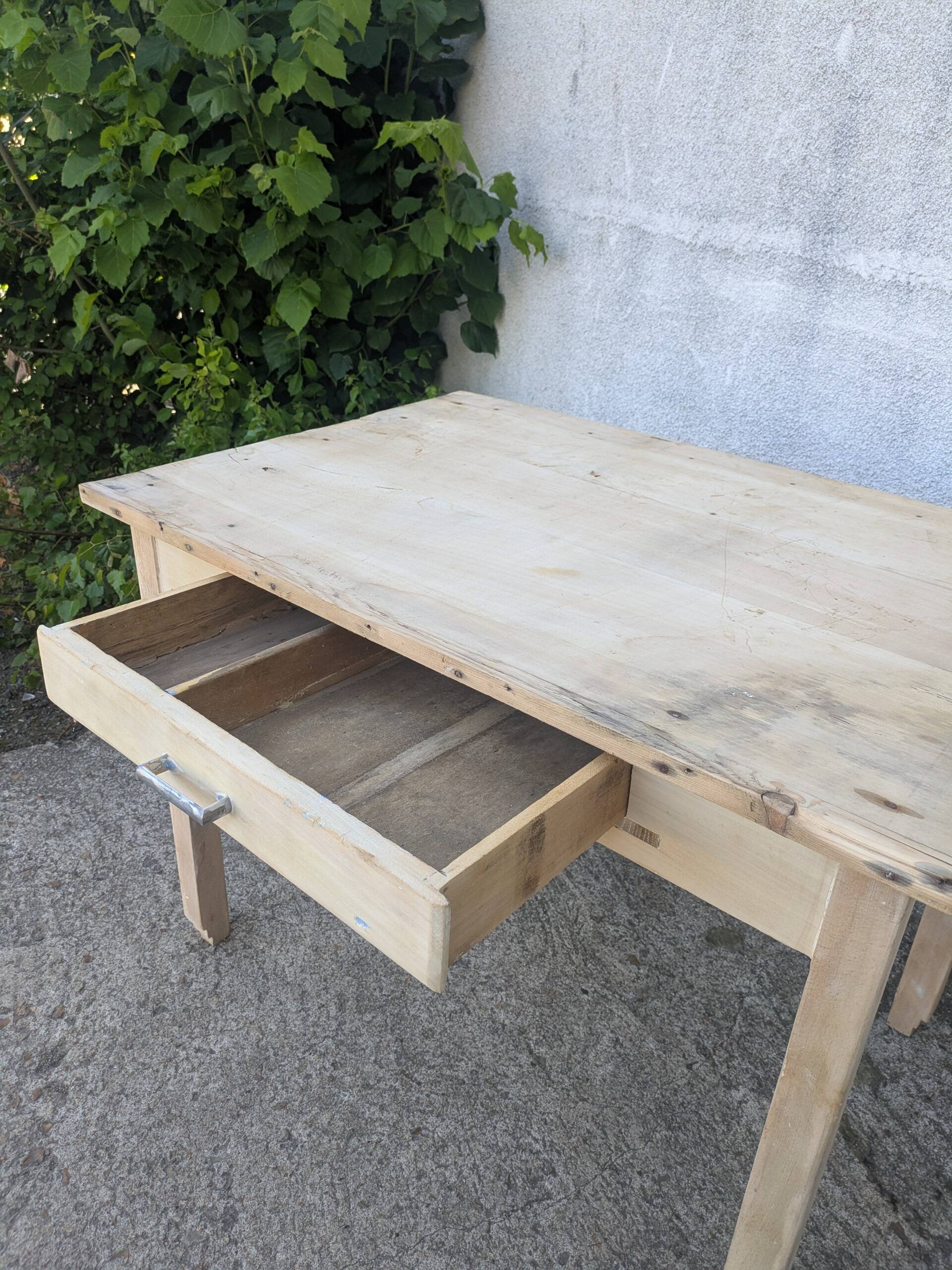 Table de ferme, bureau, console