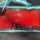 Nesting coffee tables in ceramic signed j. berlarti