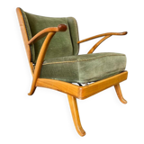 Vintage armchair / single-seater armchair / club armchair knoll antimott