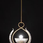 Elegant Art Deco Barovier and Toso chandelier, 1940s