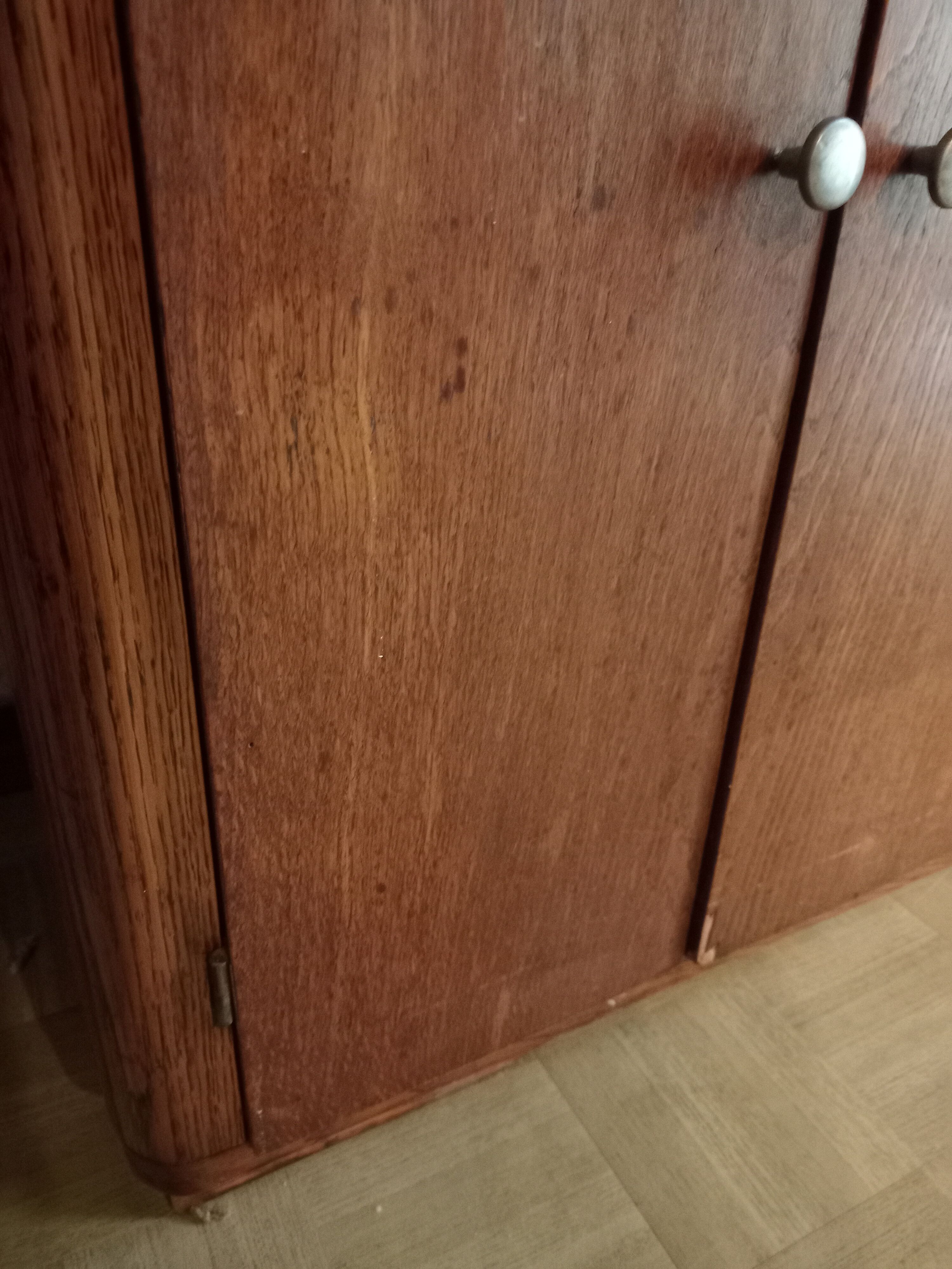 Small piece of furniture from the 40s with two doors and three drawers