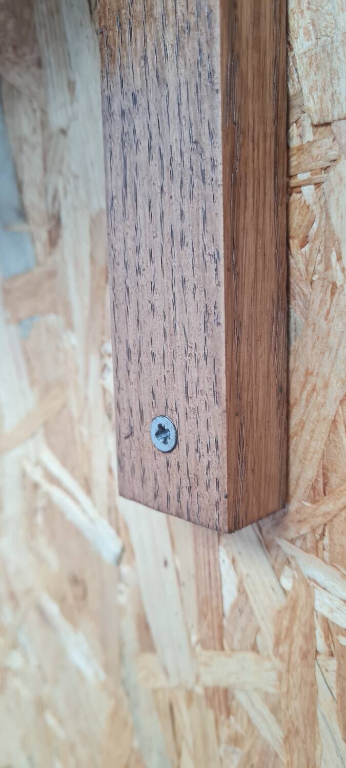 Teak wall shelf 1960