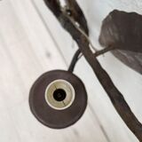 Wall lamp in wrought iron.