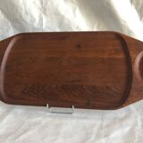 Vintage teak serving tray