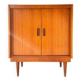 Vintage Scandinavian teak chest of drawers, 1960.