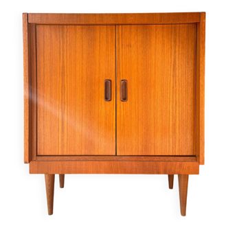 Vintage Scandinavian teak chest of drawers, 1960.
