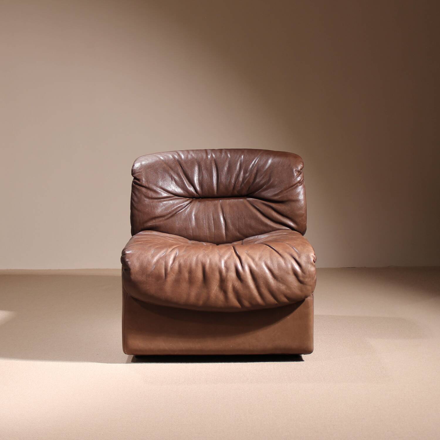 Canapé en cuir modulaire 'DS-14' par De Sede | Suisse années 1970