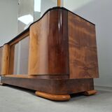 Art Deco Vanity Cabinet Attributed to Jindřich Halabala, Czechoslovakia, 19