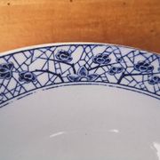 Old collection bowl Creil and Montereau model Japan