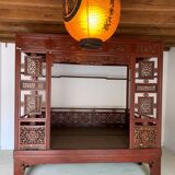 Chinese four-poster bed