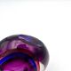 Vase Michele Onesto Oball Quadruple Sommerso Signed 15.5cm 2.7kg Ethique