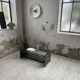 80s Italian marble and glass coffee table