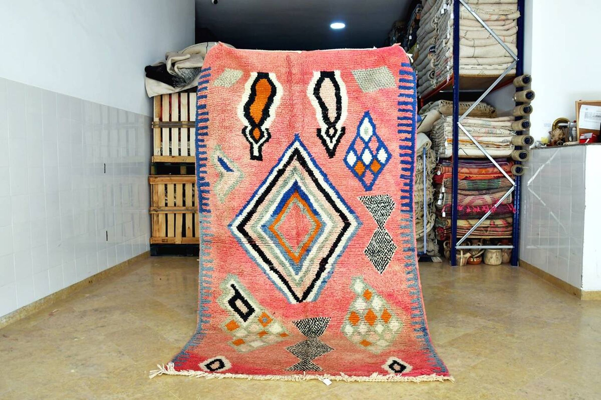 Moroccan Berber rug Boujaad 240 x 155 cm New