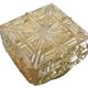 NOS New Old Stock vintage glass ceiling light