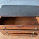 Mahogany commode, marble top - 19th century