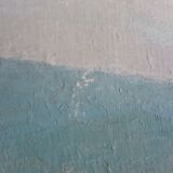 Marc Batime - Oil on canvas - 46 x 65 cm - convent St Just - Lyon