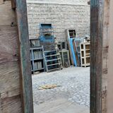 Burmese teak mirror
